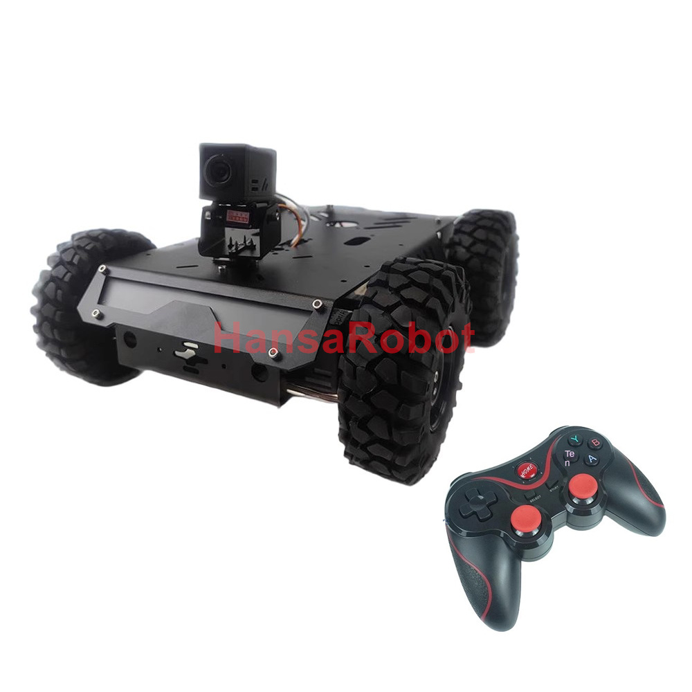 Tracked Robot Chassis - 4G Kablosuz WiFi Uygulaması RC Akıllı