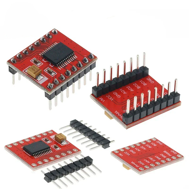 Motor Driver L298N - TB6612 DRV8833 Çift Motor Sürücüsü 1A