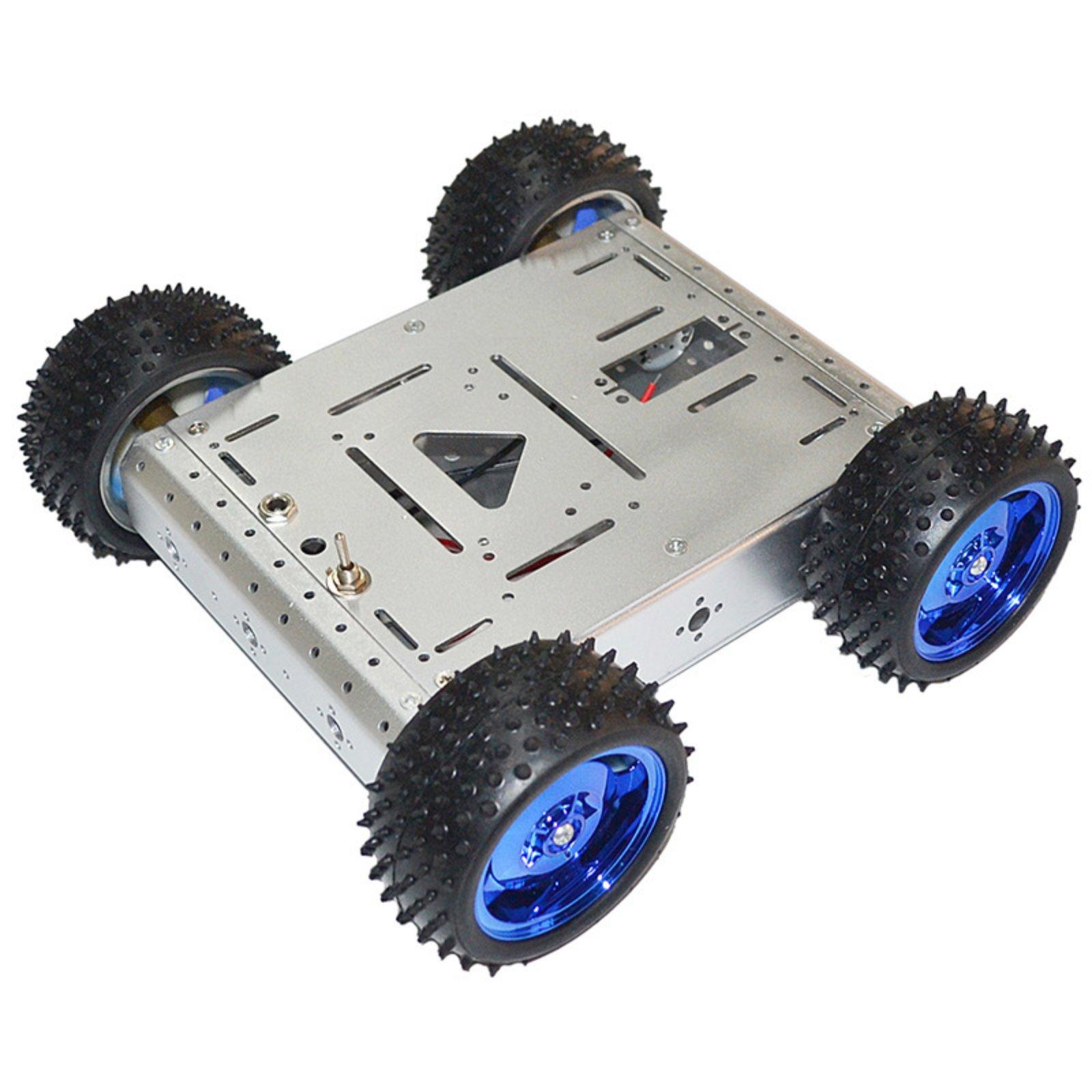 Robot Wheel - 4WD Akıllı Araba Şasisi, Dengeli 4WD