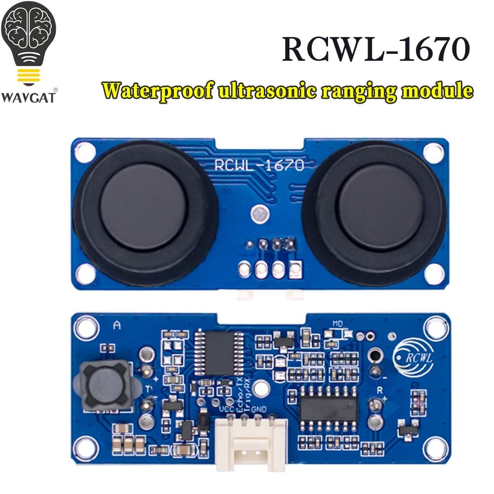 Ultrasonic Distance Sensor - RCWL-1670 Su Geçirmez Alıcı-Verici Bölünmüş Ultrasonik