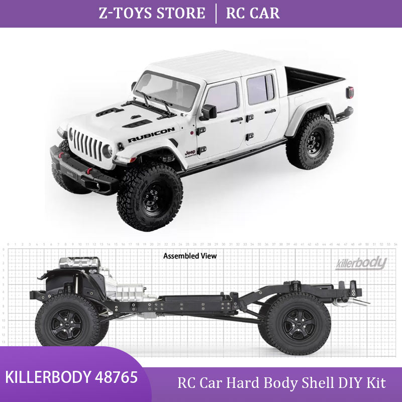 Robot Car Kit - 1/10 Killerbody 48765 RC Araba Sert