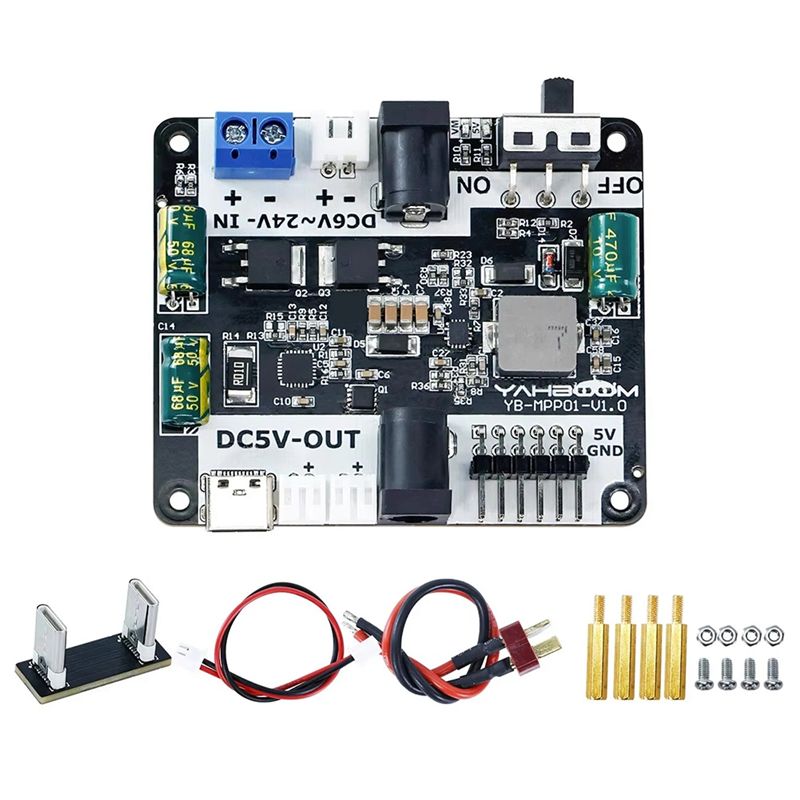 Stm32 Robot - A53M-Robot Kademeli Güç Kaynağı Kartı, Jetson