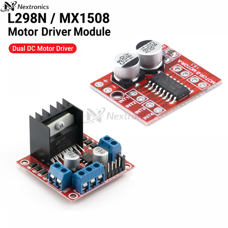 Motor Driver L298N - 1/3 adet MX1508 TC1508 DC Motor