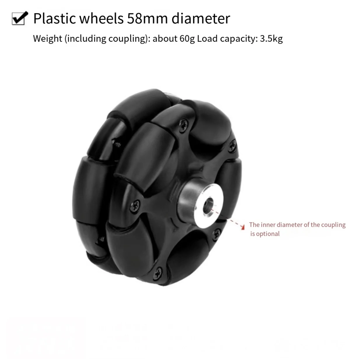 Metal Omni Tekerlek Akıllı Tek - Robot Wheel incelemesi ve fiyatı