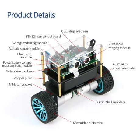 WHEELTEC STM32 İki Tekerlekli  - Stm32 Robot incelemesi ve fiyatı