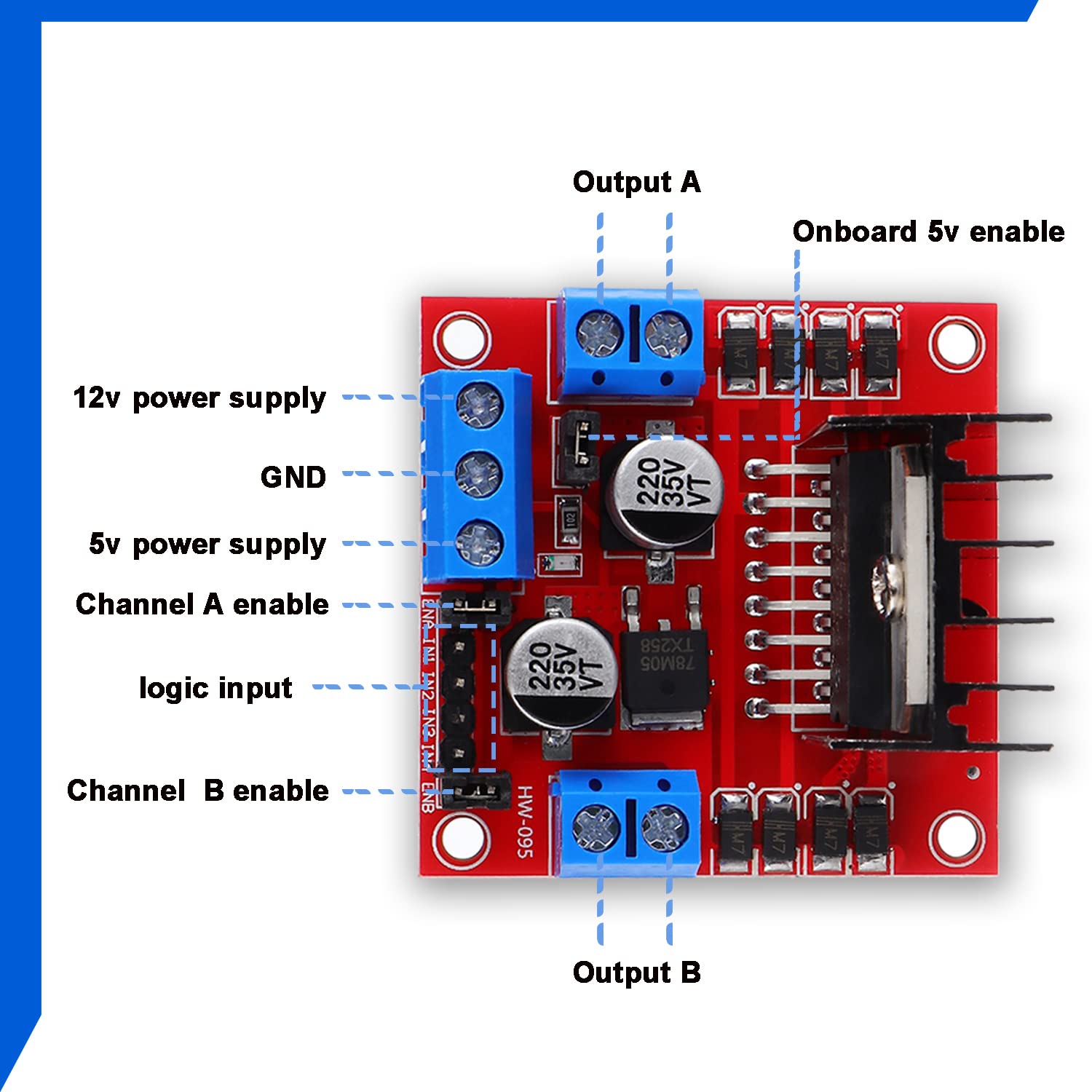 L298N Motor Sürücü Kontrol Kur - Motor Driver L298N incelemesi ve fiyatı