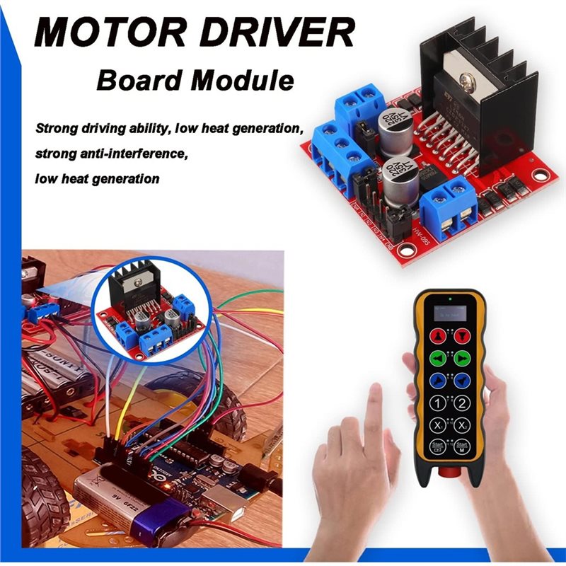 AEE7-4 Adet L298N Motor Sürücü - Motor Driver L298N incelemesi ve fiyatı