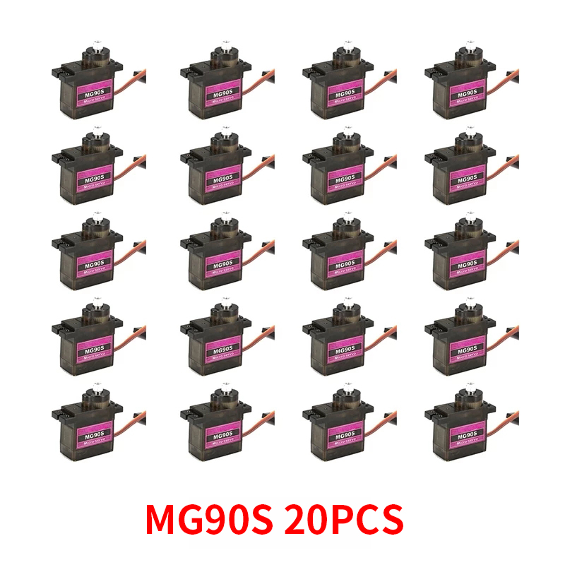 4/5/10/20 adet MG90S Metal diş - Sg90 Servo incelemesi ve fiyatı