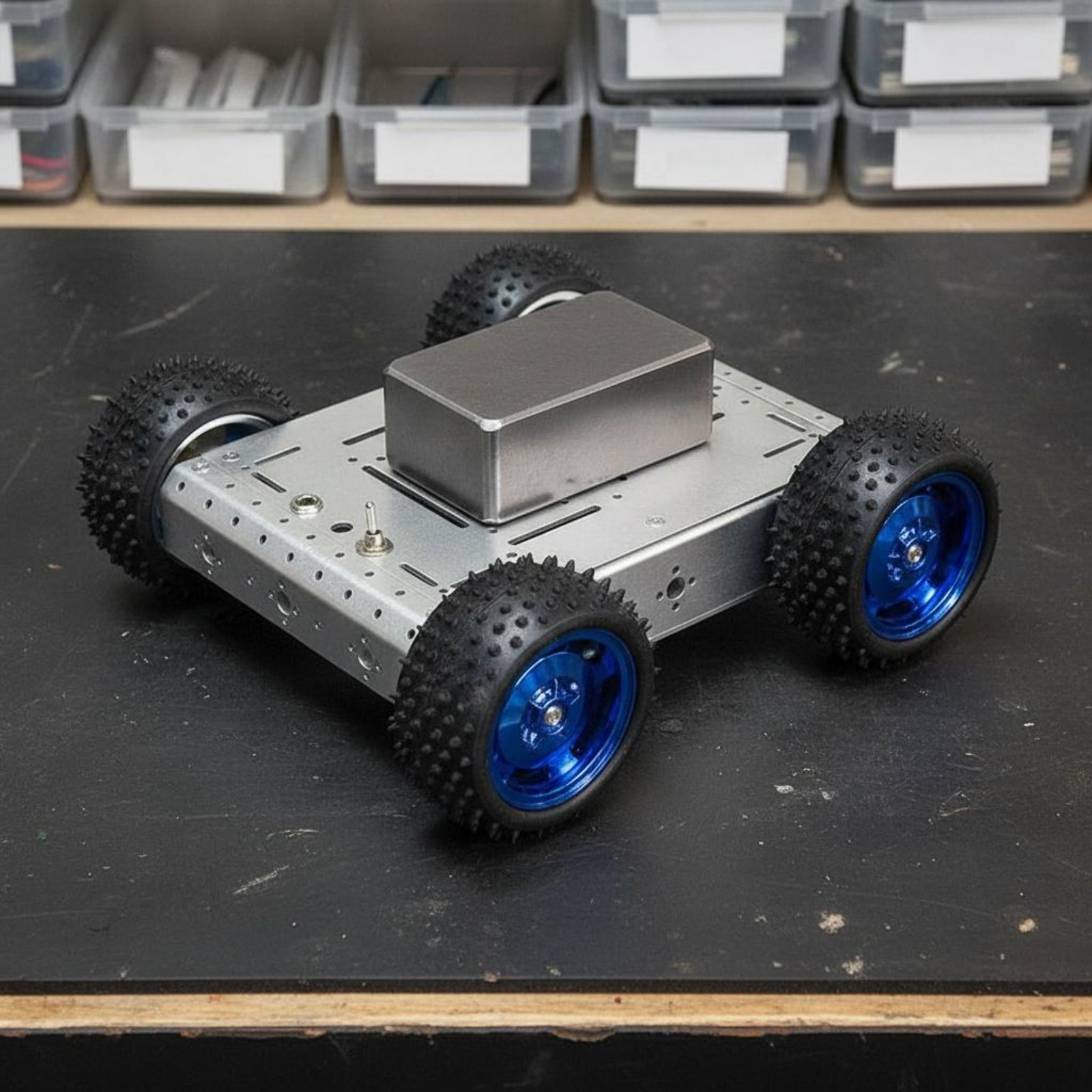 4WD Akıllı Araba Şasisi 1.5KG  - Robot Wheel incelemesi ve fiyatı