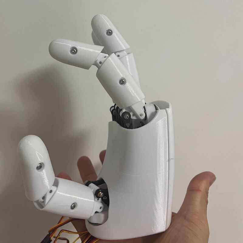 AmazingHand 8 DOF Robot El 3D  - Robot Gripper incelemesi ve fiyatı