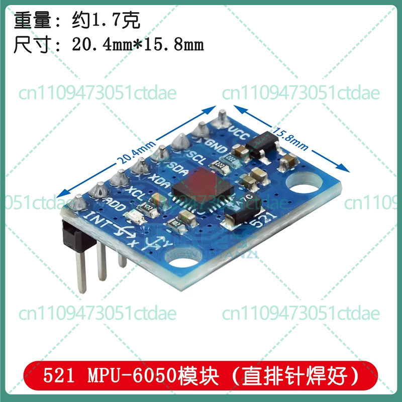 5-25 adet GY-521 MPU6050 6DOF  - Accelerometer Mpu6050 incelemesi ve fiyatı