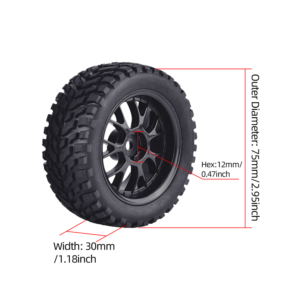 9imod 4 Adet 75mm Kauçuk RC Te - Omni Wheel incelemesi ve fiyatı
