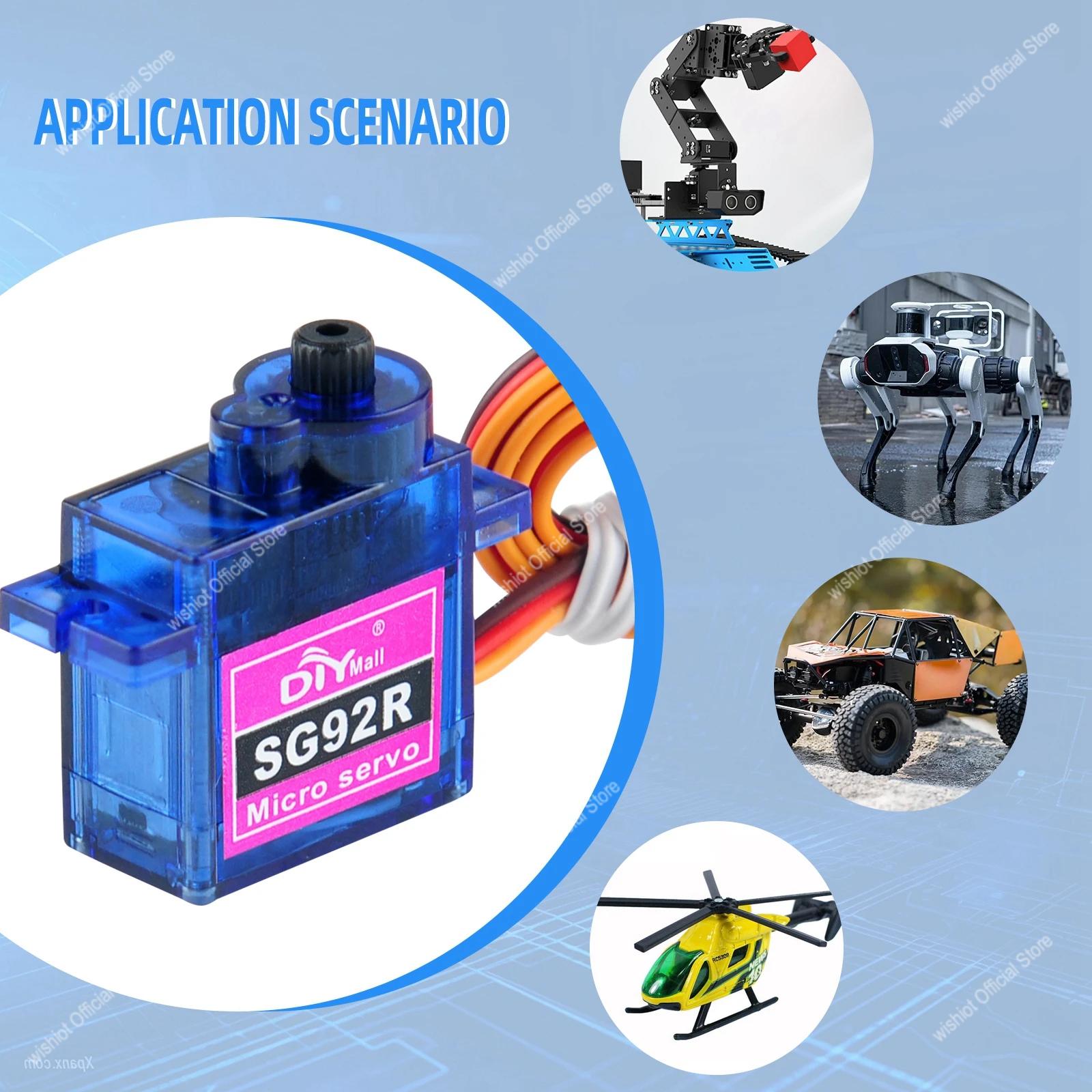 SG92R Mikro Servo Motor 4.8-6  - Servo Pan Tilt incelemesi ve fiyatı