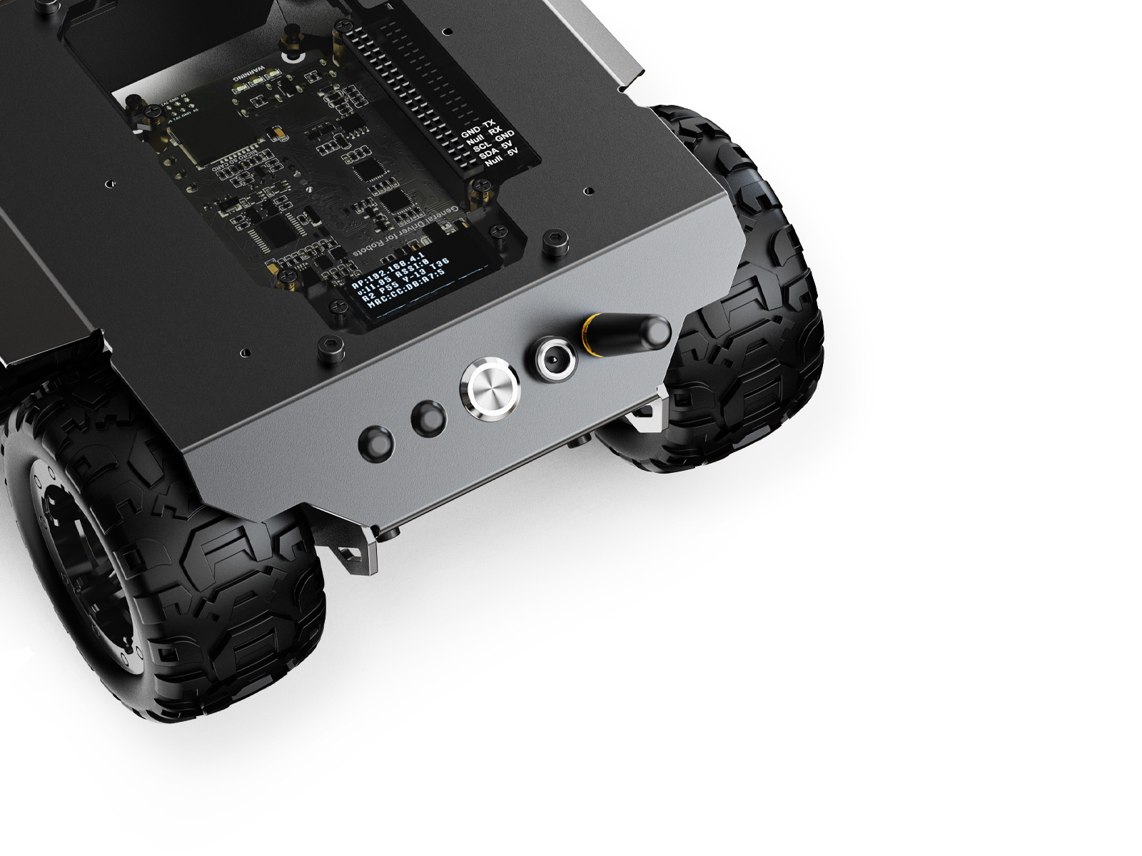 Waveshare WAVE ROVER Esnek ve  - Robot Chassis incelemesi ve fiyatı