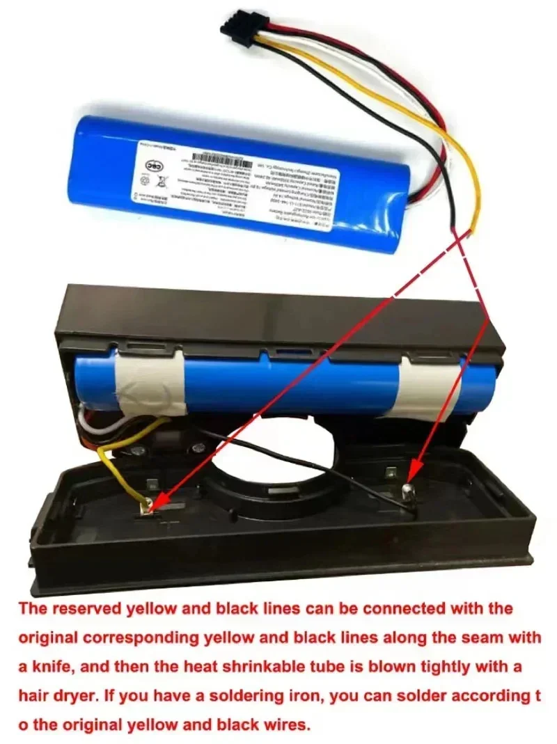 14.4 V 12800mAh Pil Paketi CEC - Robot Vacuum incelemesi ve fiyatı