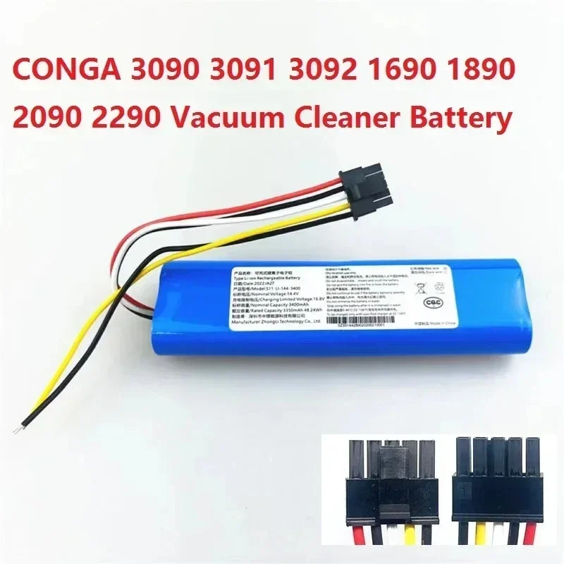 14.4 V 12800mAh Pil Paketi CEC - Robot Vacuum incelemesi ve fiyatı