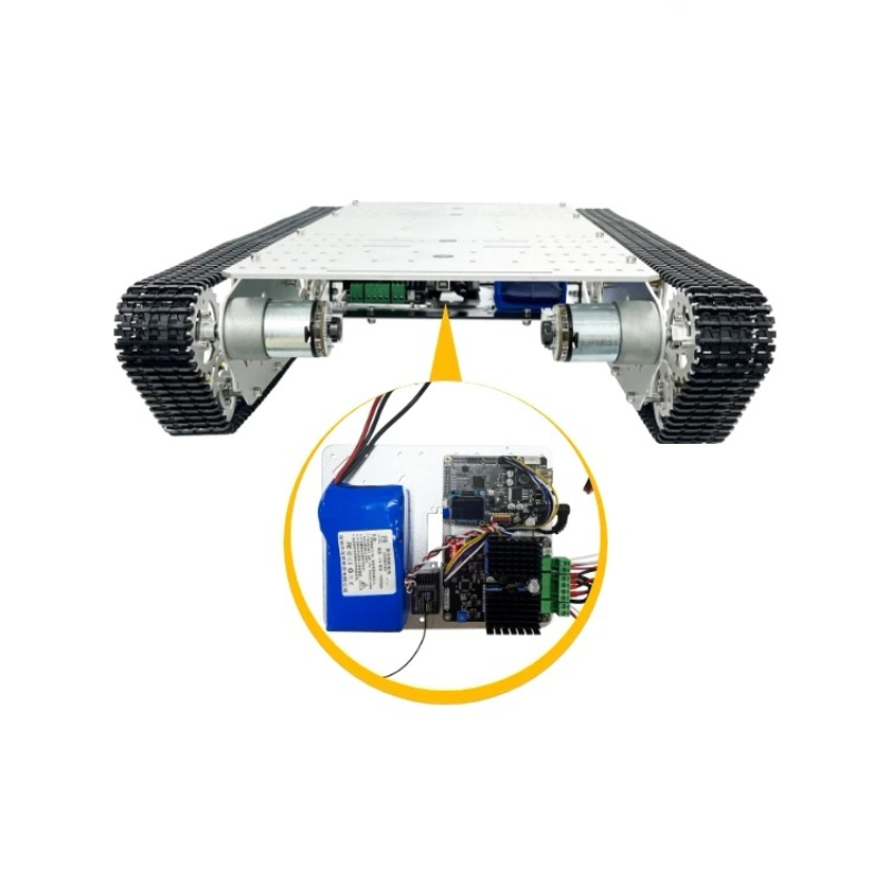 4WD Şasi T800S Plastik Paletli - Tracked Robot Chassis incelemesi ve fiyatı